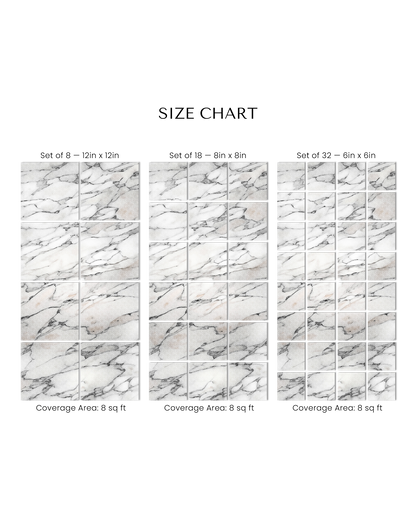 MARBLE TILE DECALS