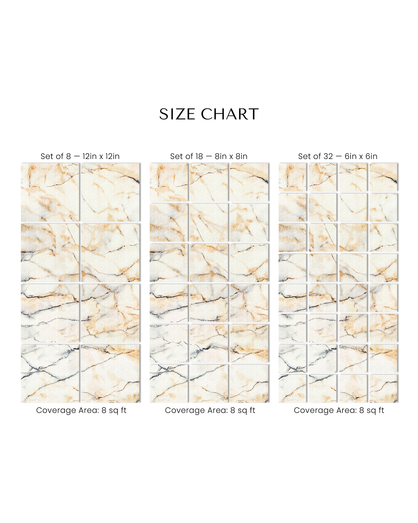 MARBLE TILE DECALS