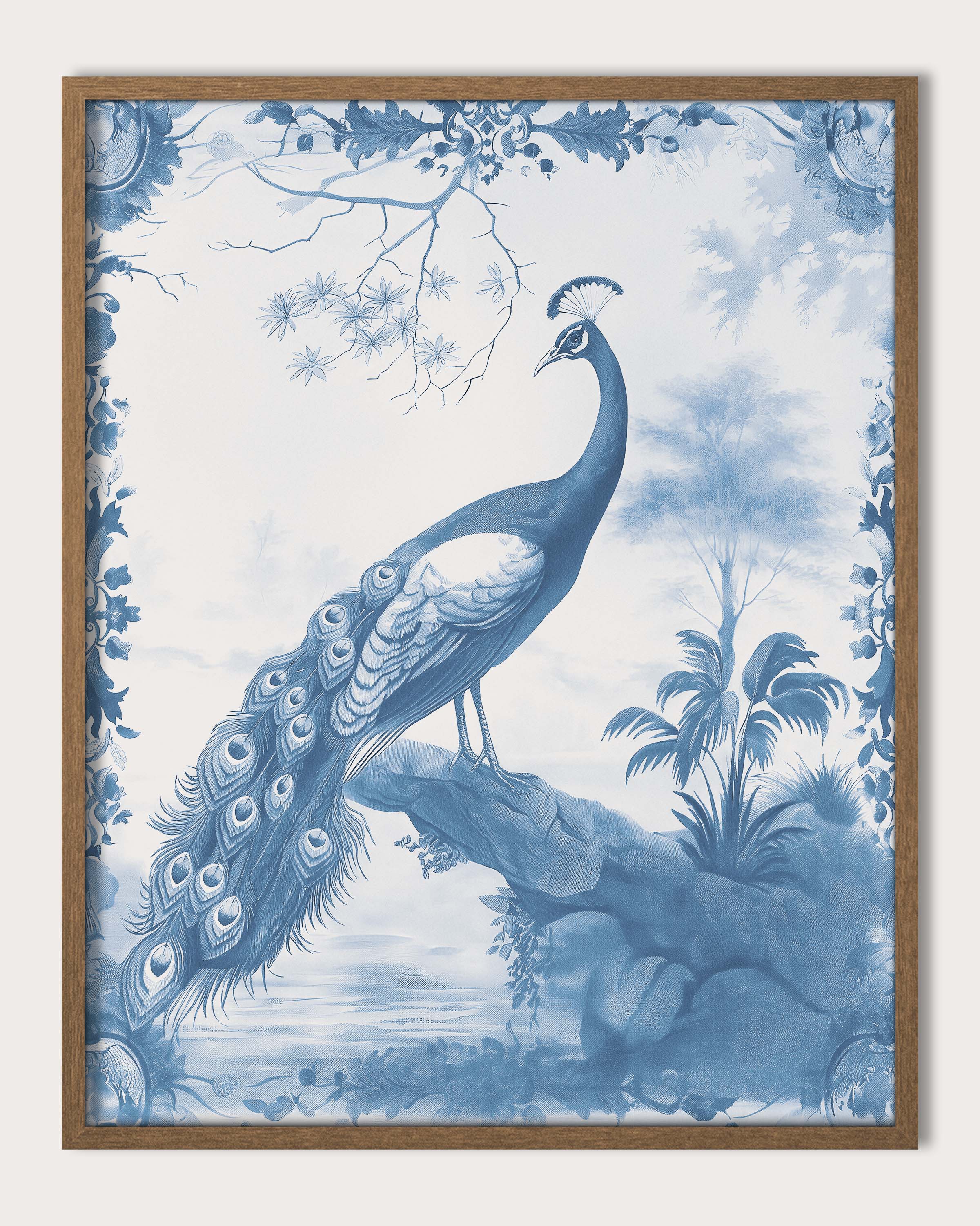 PEACOCK TOILE