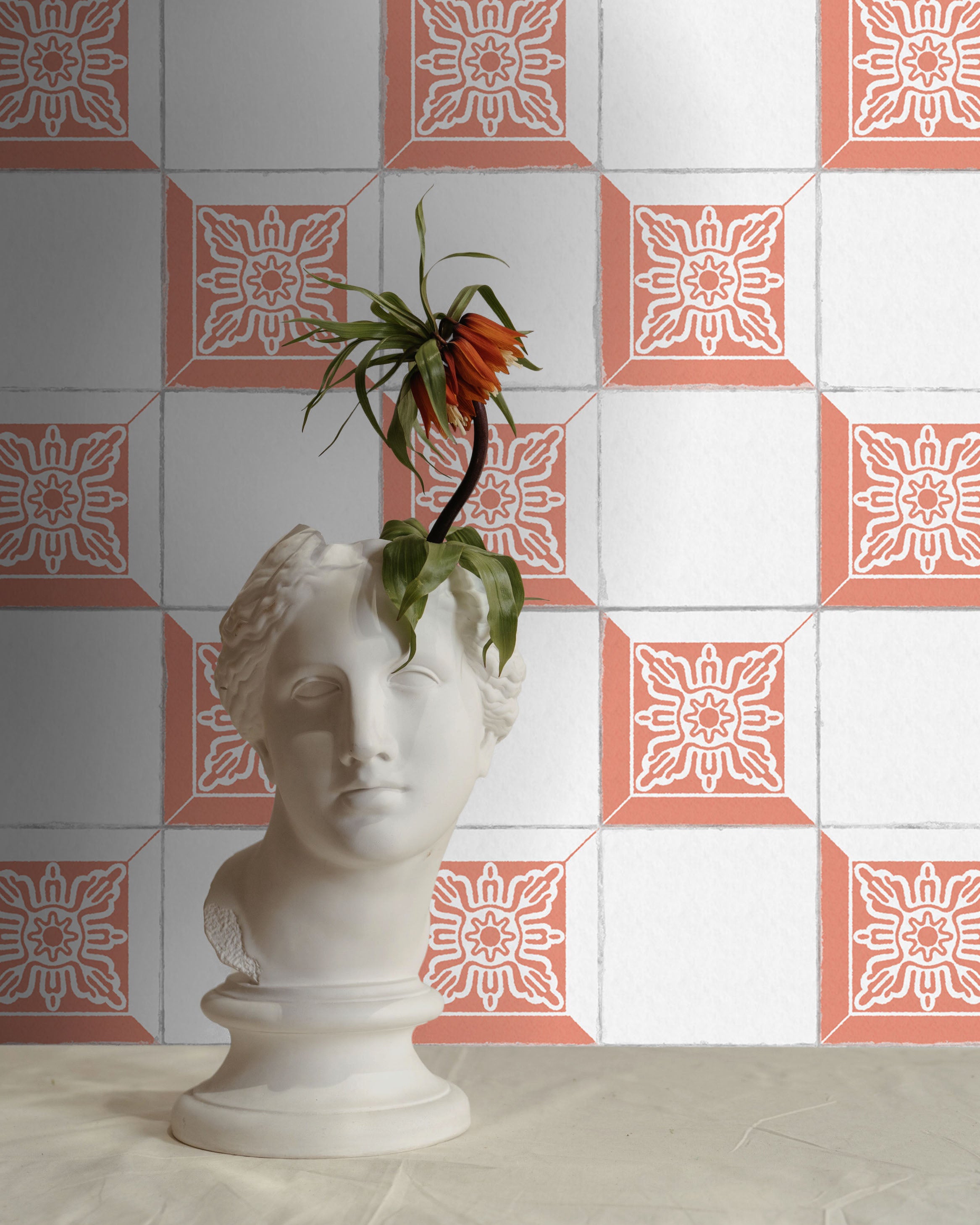 AZULEJO TILE WALLPAPER