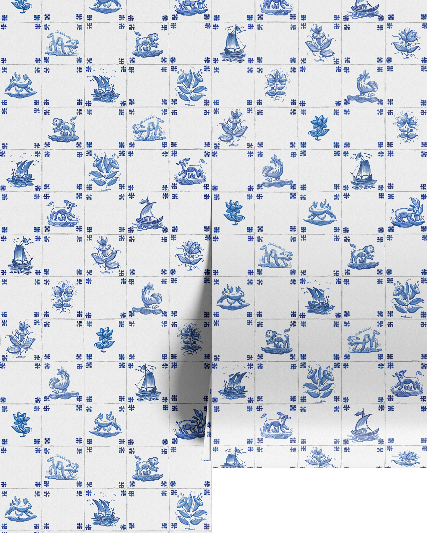 DELFT TILE II WALLPAPER