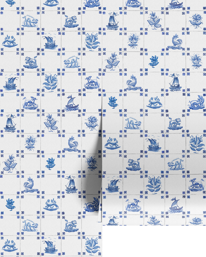 DELFT TILE II WALLPAPER