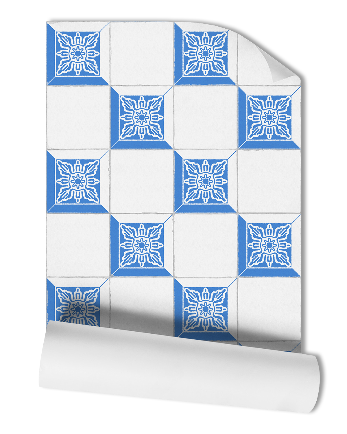 AZULEJO TILE WALLPAPER