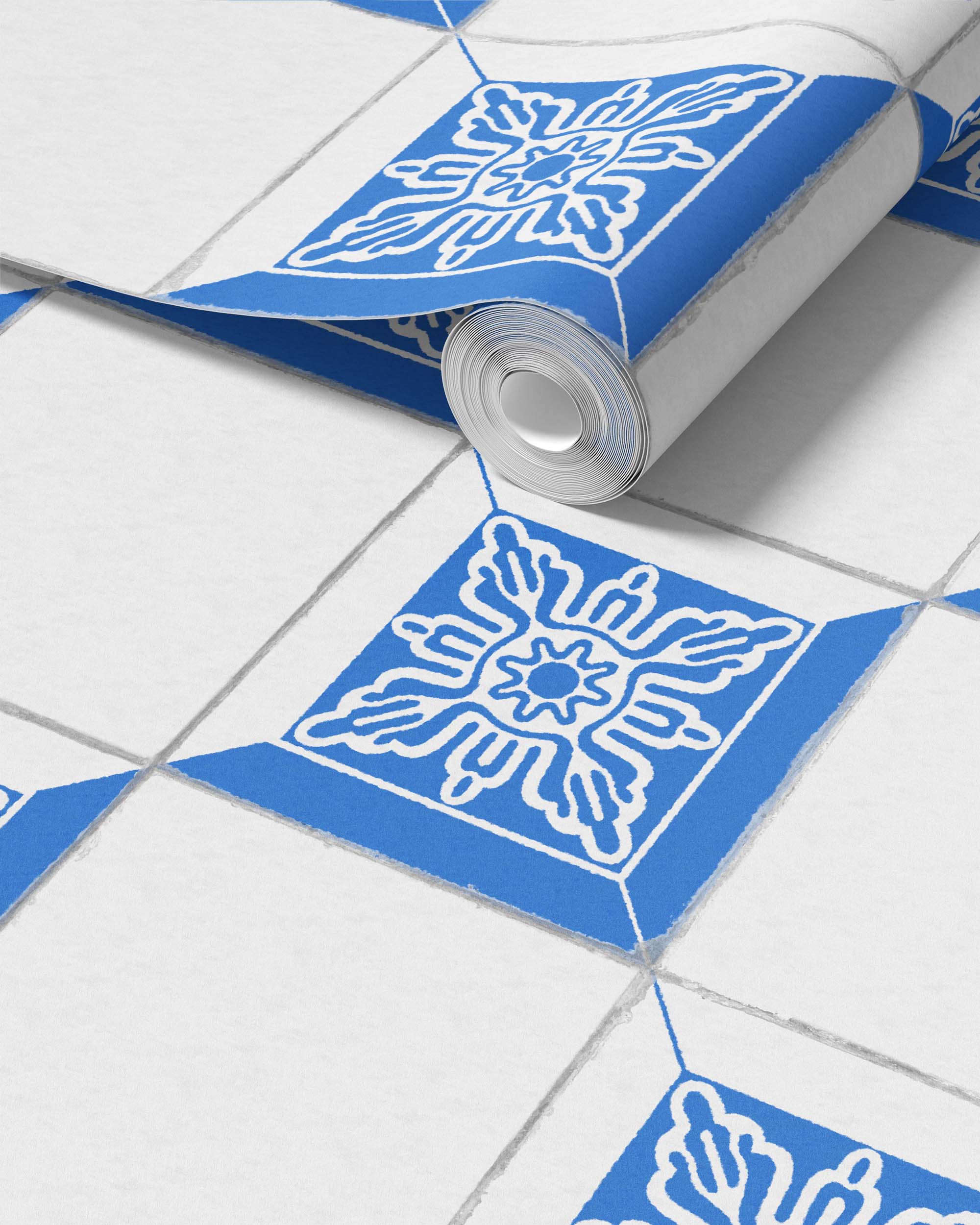 AZULEJO TILE WALLPAPER