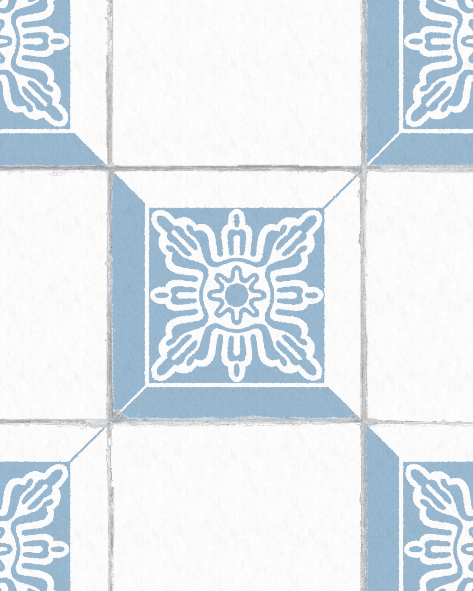 AZULEJO TILE WALLPAPER