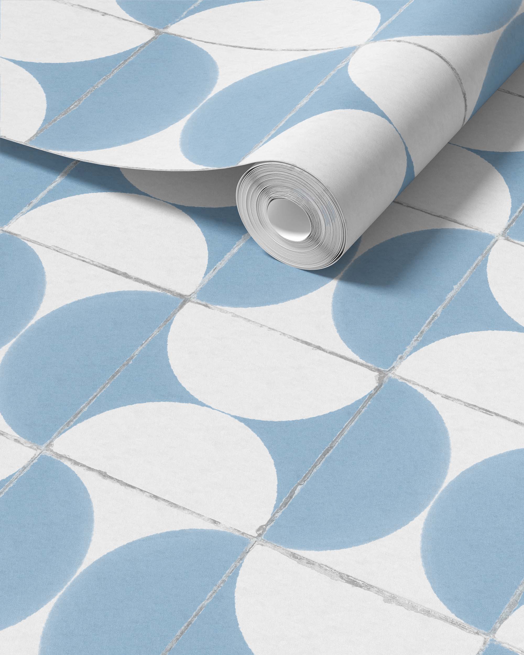 PAPEL PINTADO DE AZULEJOS DE CUSP